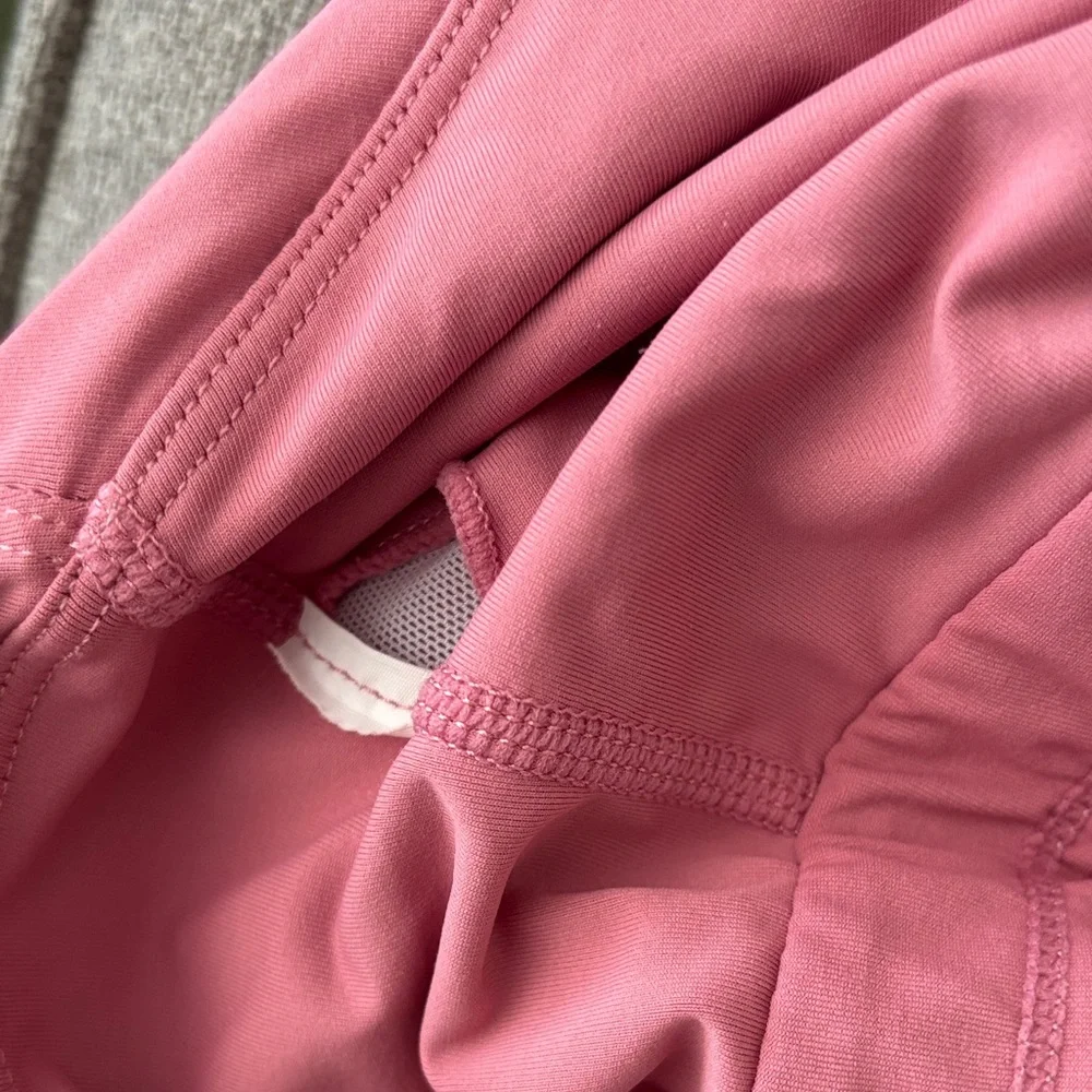 Persit Women’s U.S. XL Dusty Pink Halter Athletic Dress With Built in Shorts - Picture 9 of 10